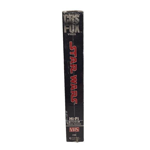 "Star Wars" VHS Rare 1984 Red Label W/ White Back Sealed/Unopened - Picture 4 of 8